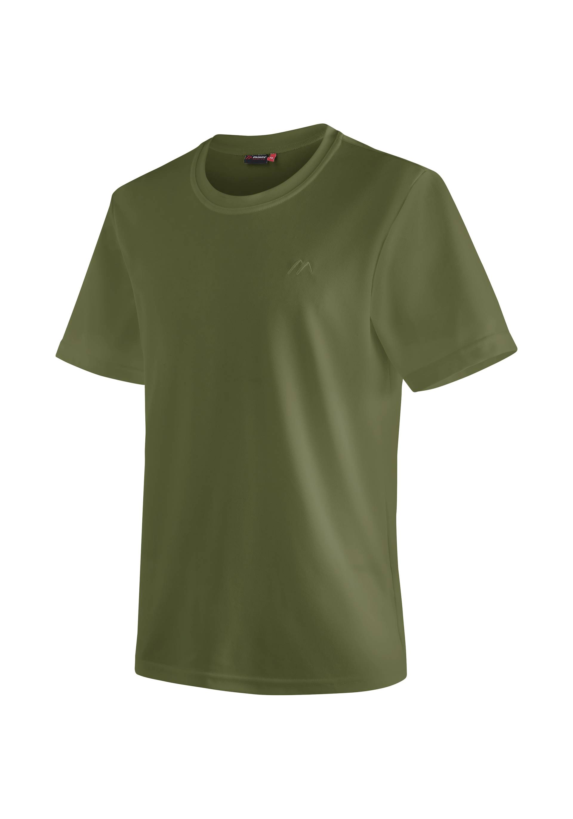 Maier Sports Funktionsshirt »Walter«, Herren T-Shirt, rundhals pique Outdoorshirt, schnelltrocknend von Maier Sports