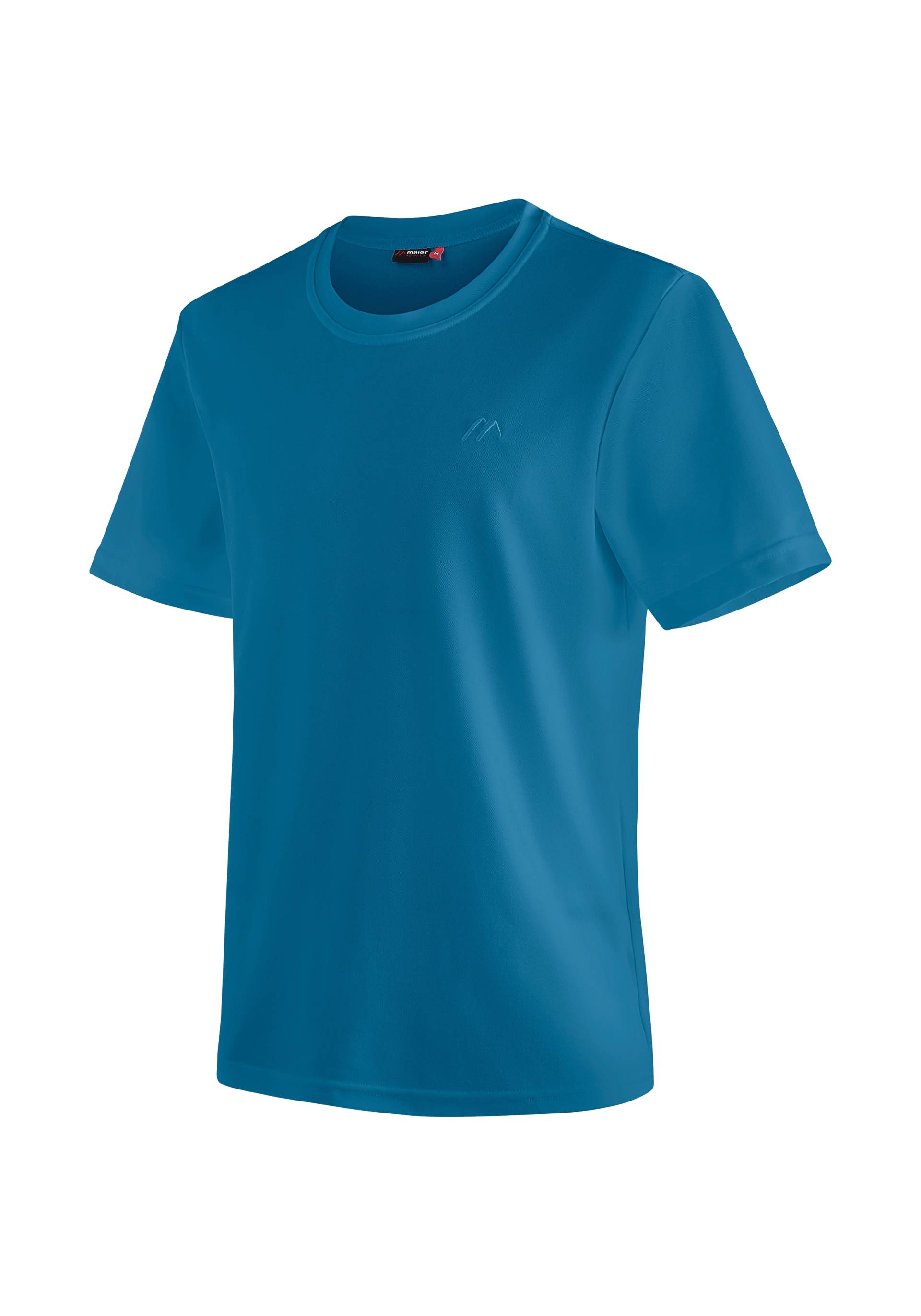 Maier Sports Funktionsshirt »Walter«, Herren T-Shirt, rundhals pique Outdoorshirt, schnelltrocknend von Maier Sports