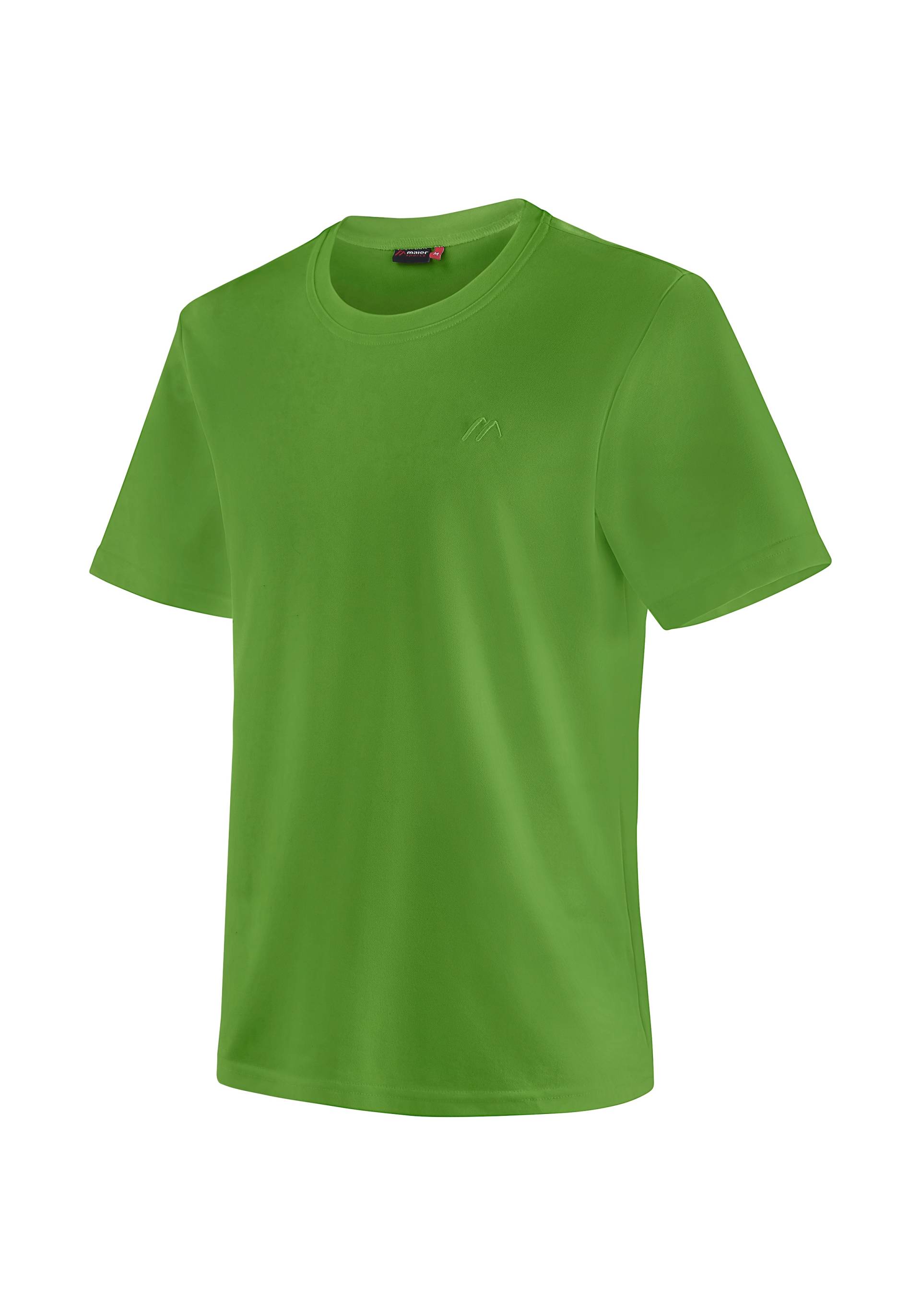 Maier Sports Funktionsshirt »Walter«, Herren T-Shirt, rundhals pique Outdoorshirt, schnelltrocknend von Maier Sports