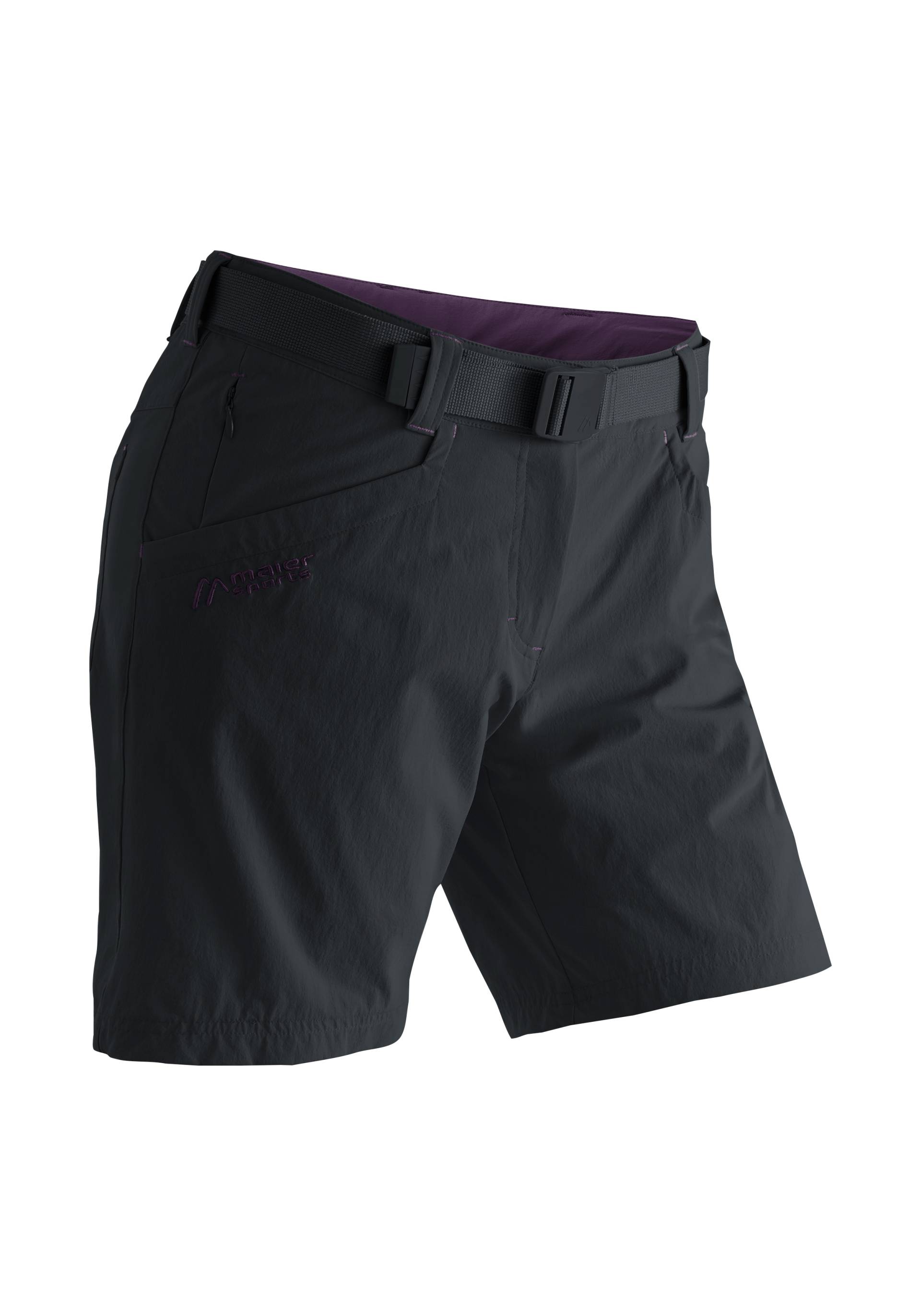 Maier Sports Funktionsshorts »Lulaka Shorts«, Damen Shorts, kurze Wanderhose, Outdoorhose mit 4 Taschen, Regular Fit von Maier Sports