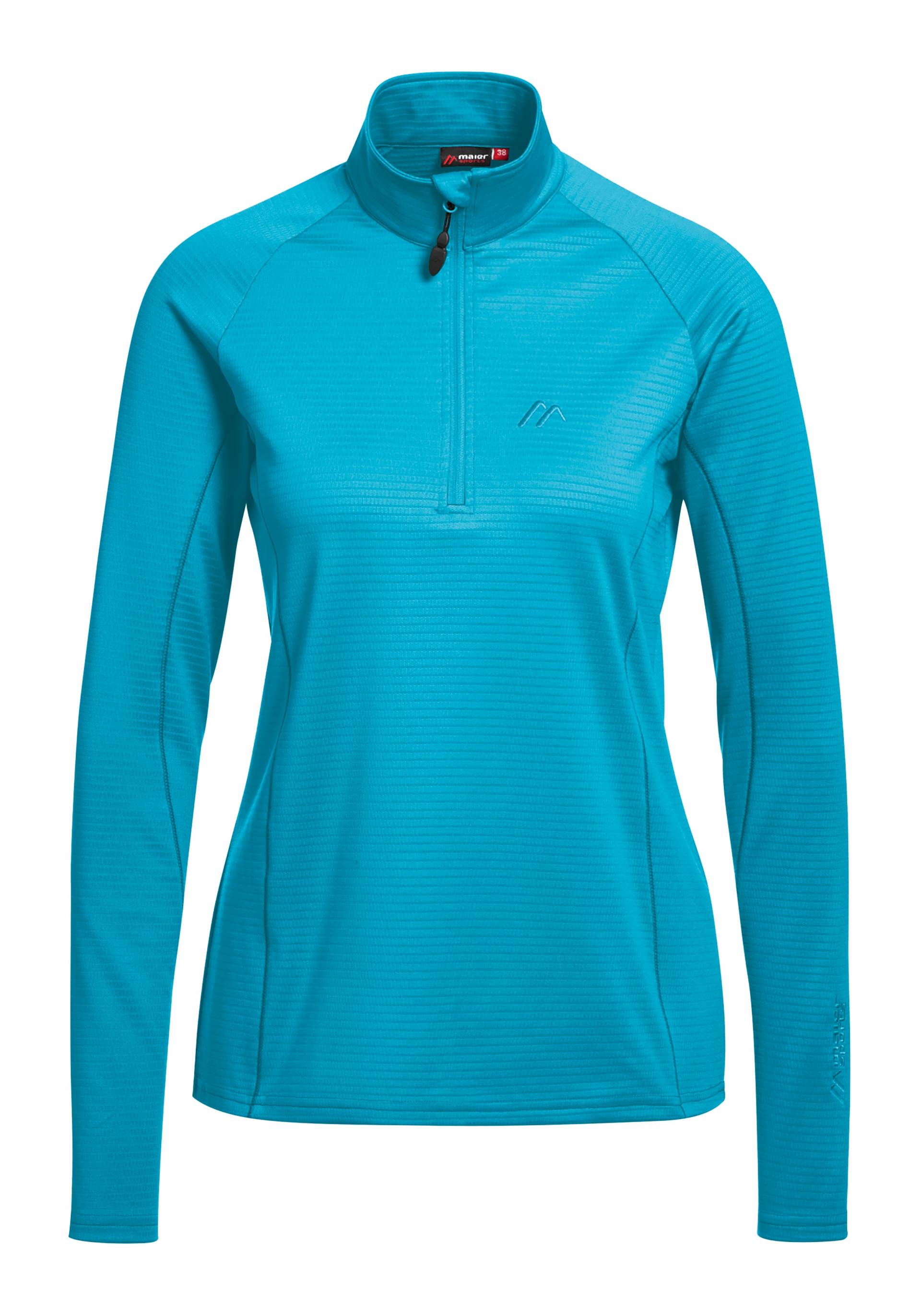 Maier Sports Fleecepullover »Eva«, Damen Fleece, funktioneller Midlayer, Half-Zip, Regular Fit von Maier Sports