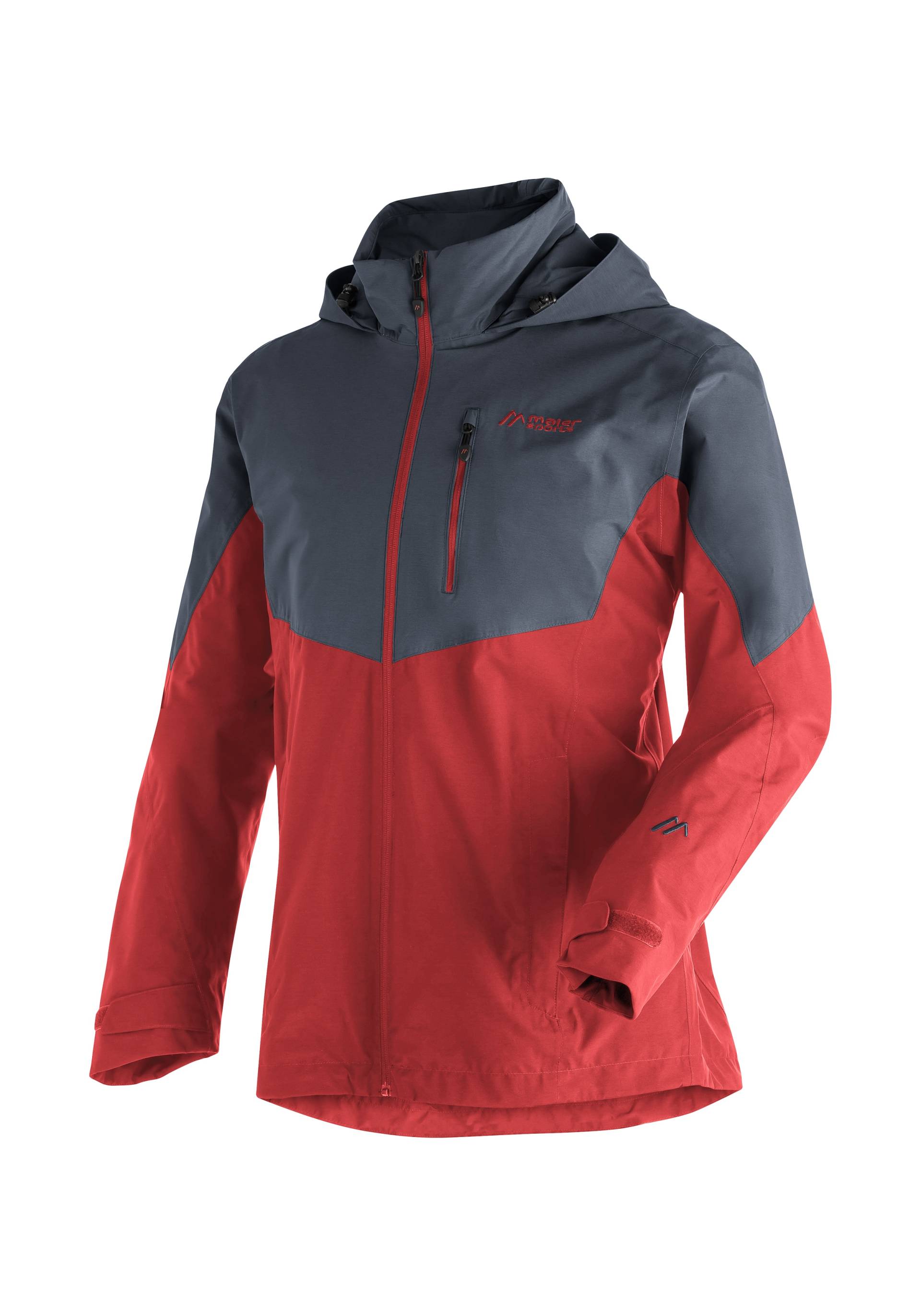 Maier Sports Outdoorjacke »Halny rec M«, Herren Funktionsjacke, wasserdichte Regenjacke mit Kapuze, Wanderjacke von Maier Sports