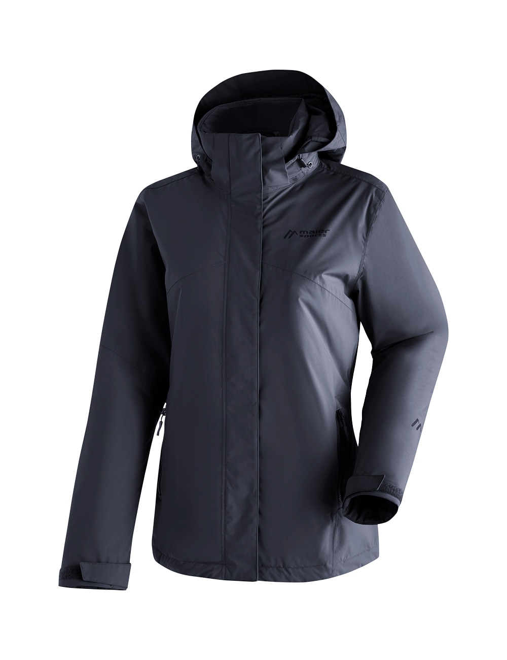 Maier Sports Outdoorjacke »Metor Therm Rec W«, Damen Wanderjacke, atmungsaktiv und wasserdicht, wattierte Regenjacke mit Kapuze von Maier Sports