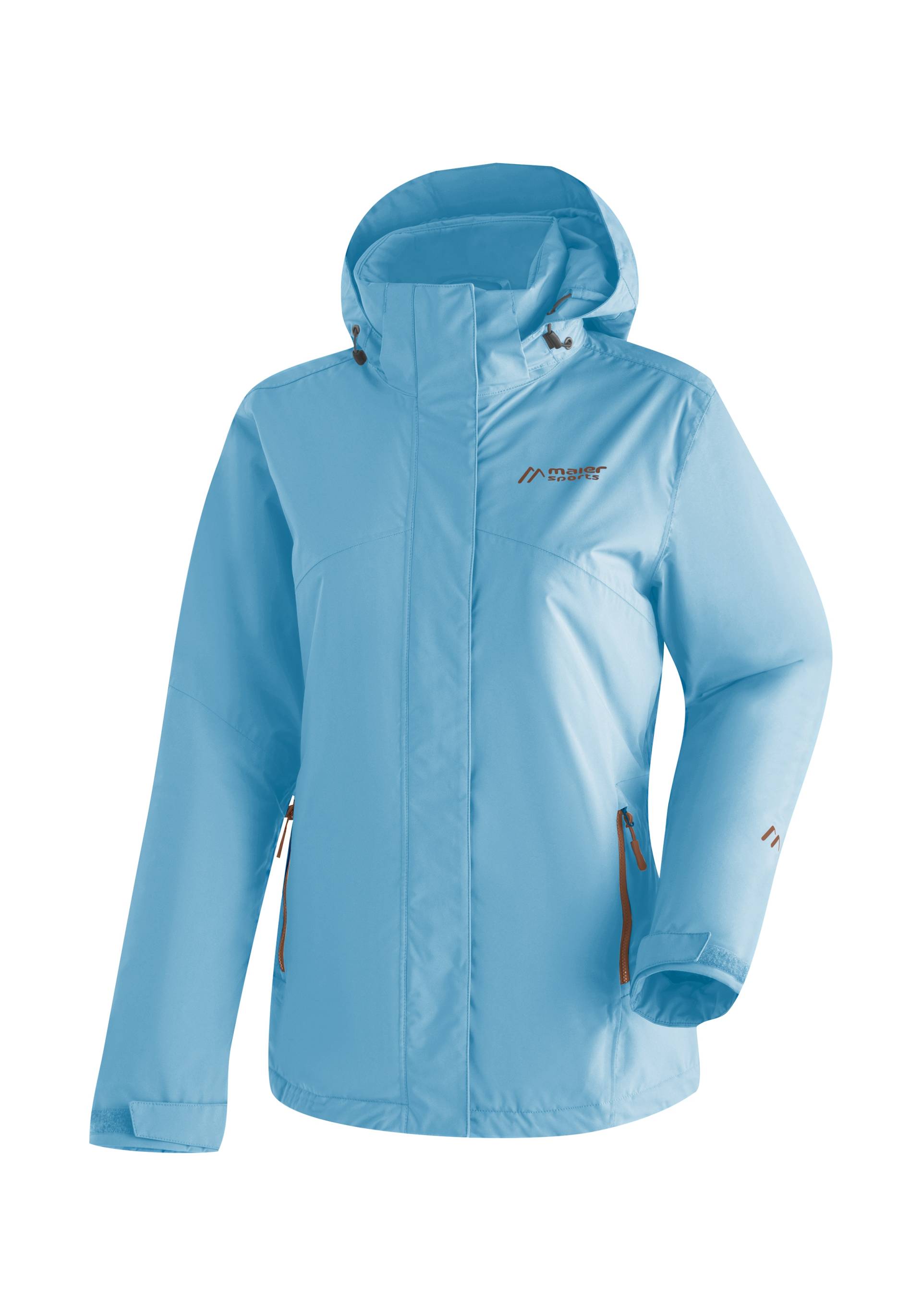 Maier Sports Outdoorjacke »Metor Therm Rec W«, Damen Wanderjacke, atmungsaktiv und wasserdicht, wattierte Regenjacke mit Kapuze von Maier Sports