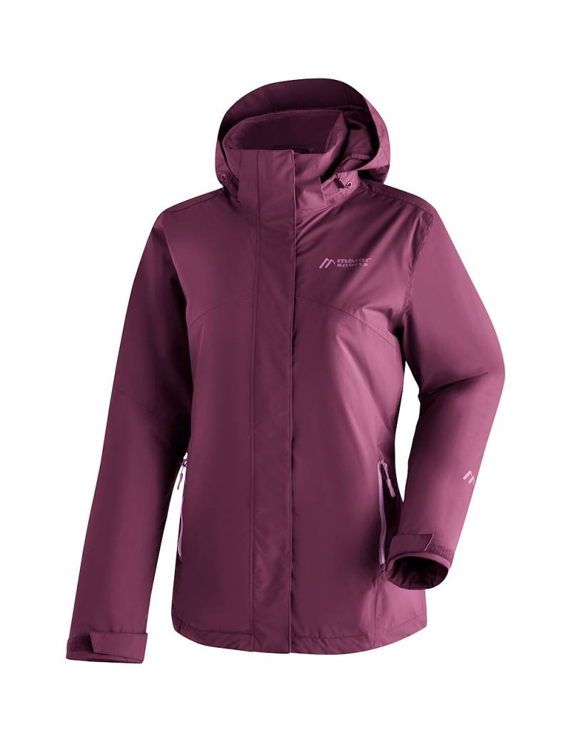 Maier Sports Outdoorjacke »Metor Therm Rec W«, Damen Wanderjacke, atmungsaktiv und wasserdicht, wattierte Regenjacke mit Kapuze von Maier Sports