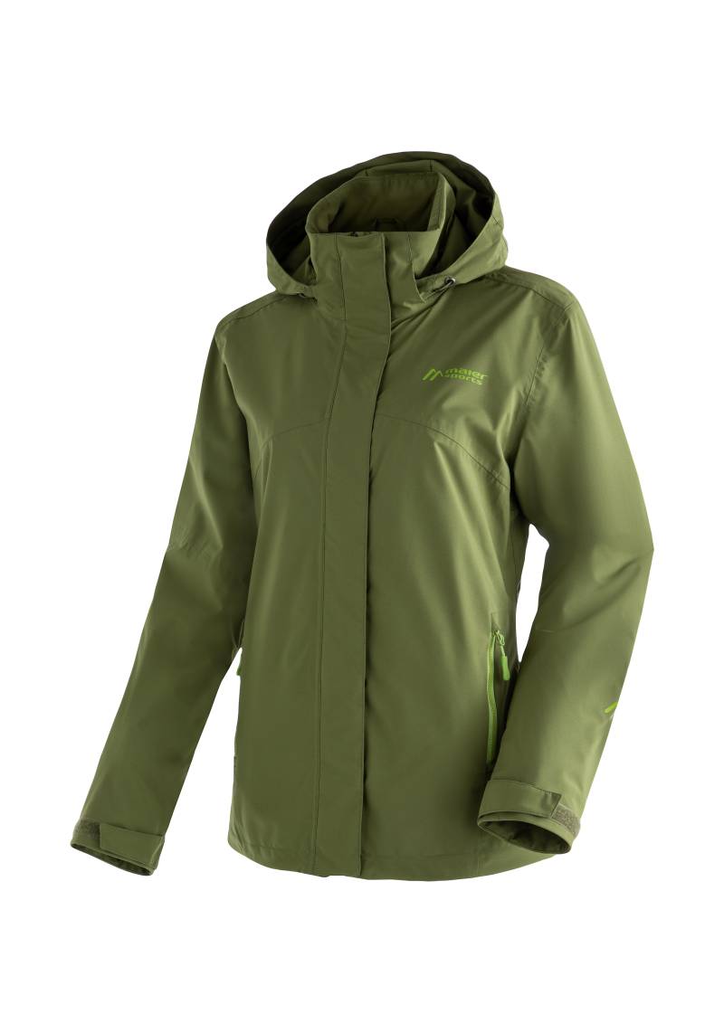 Maier Sports Outdoorjacke »Metor rec W«, Damen Regenjacke wasserdicht mit Kapuze, 2 Taschen aussen, Innentasche von Maier Sports