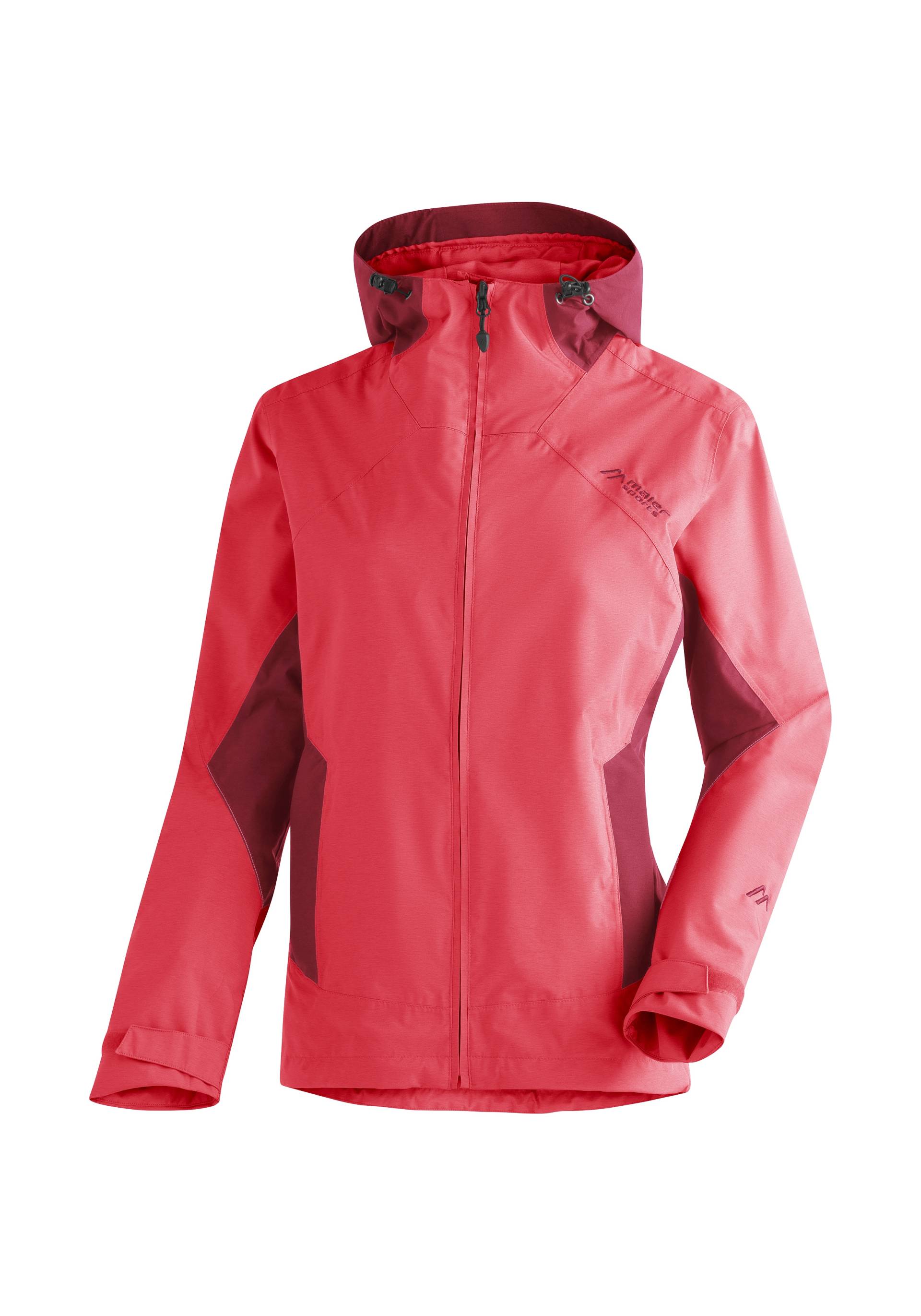 Maier Sports Outdoorjacke »Partu rec W«, Damen Funktionsjacke, wasserdichte Regenjacke mit Kapuze, Wanderjacke von Maier Sports