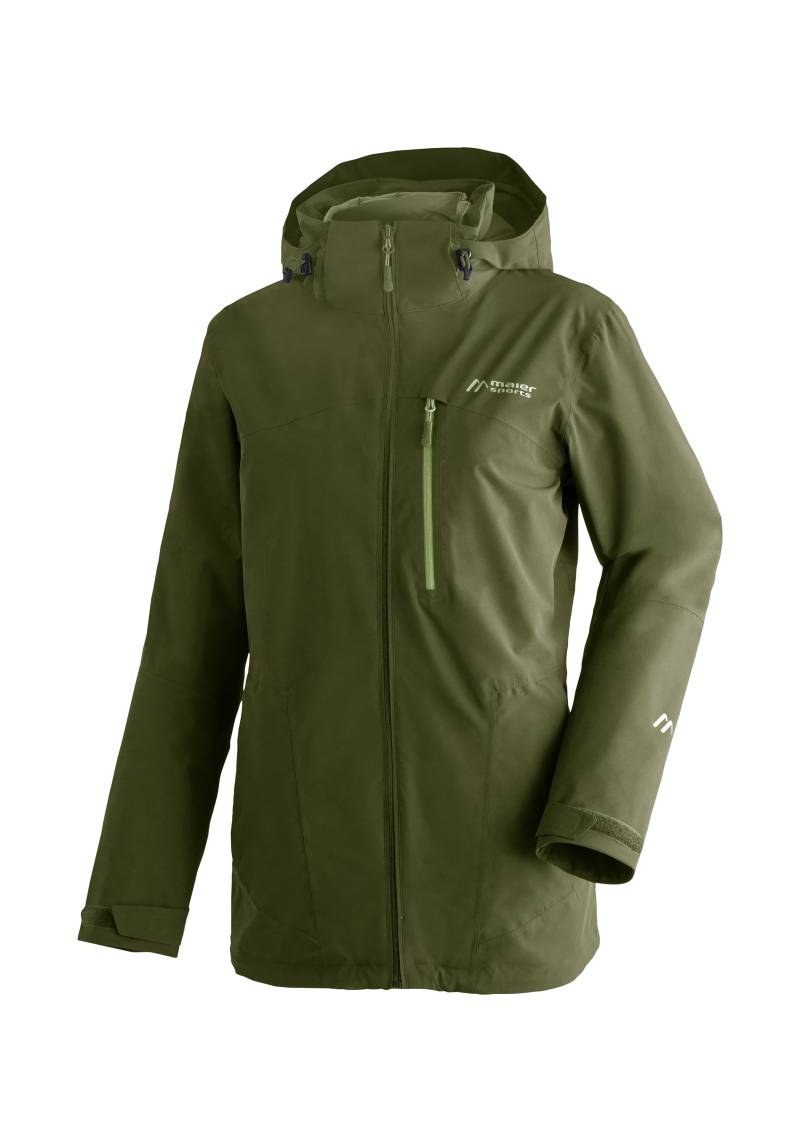 Maier Sports Outdoorjacke »Ribut Long W«, Damen Wanderjacke, atmungsaktiv und wasserdicht, Regenjacke mit Kapuze von Maier Sports