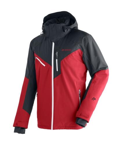 Maier Sports Pajares He-Jacke mTEX el. (110052) - salsa/ black (Grösse: 52) von Maier Sports