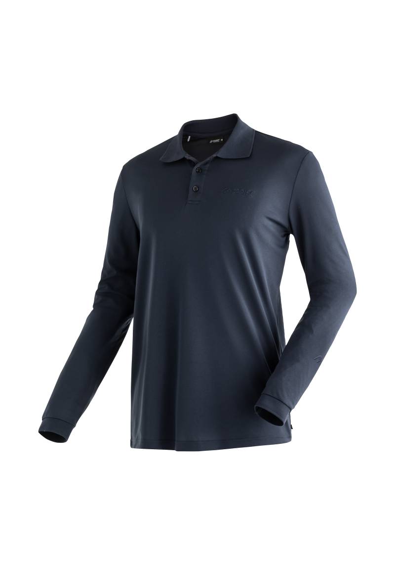 Maier Sports Poloshirt »Ulrich L/S«, Herren Langarmshirt mit Hemdkragen von Maier Sports