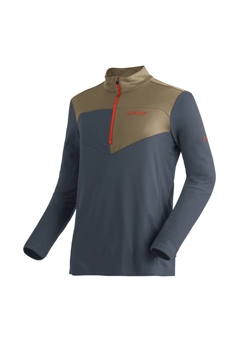 Maier Sports Rollkragenpullover »Felian«, Herren Midlayer, pflegeleichtes Half-Zip Fleece, Regular Fit von Maier Sports