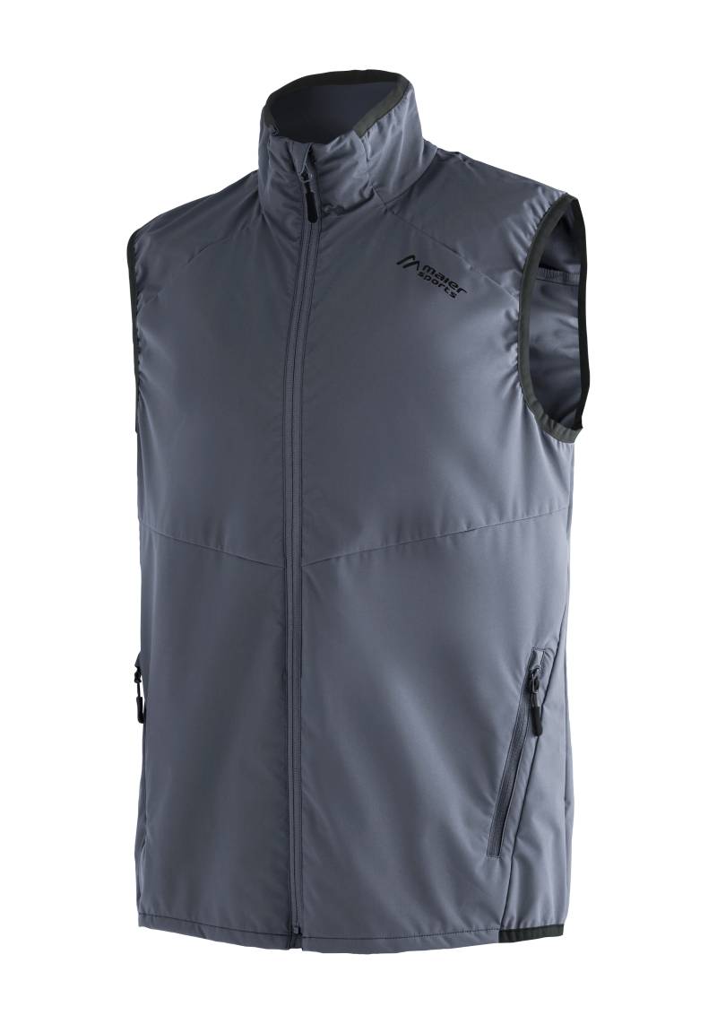 Maier Sports Softshellweste »Brims Vest M«, atmungsaktive Herren Weste, wasserabweisende Outdoorweste von Maier Sports