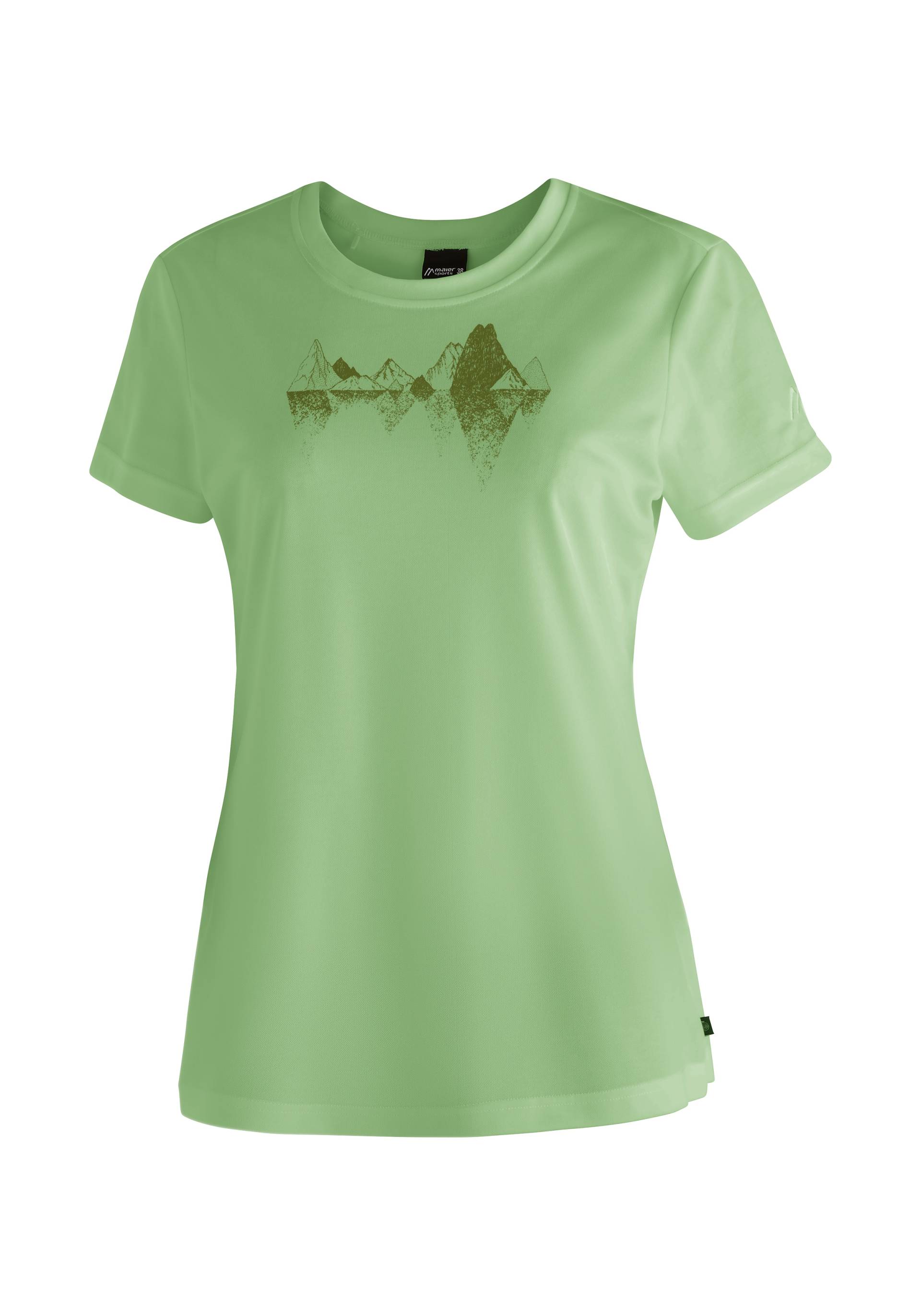 Maier Sports T-Shirt »Tilia Pique W«, Damen Funktionsshirt, Freizeitshirt mit Aufdruck von Maier Sports