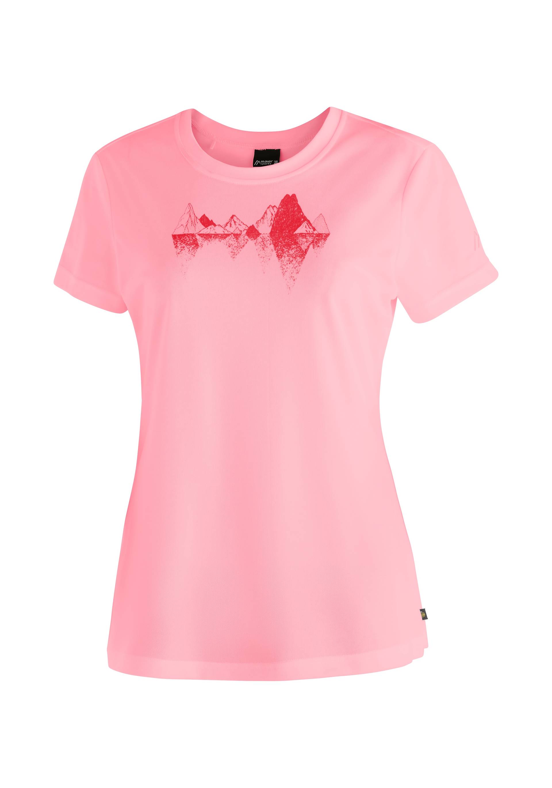 Maier Sports T-Shirt »Tilia Pique W«, Damen Funktionsshirt, Freizeitshirt mit Aufdruck von Maier Sports