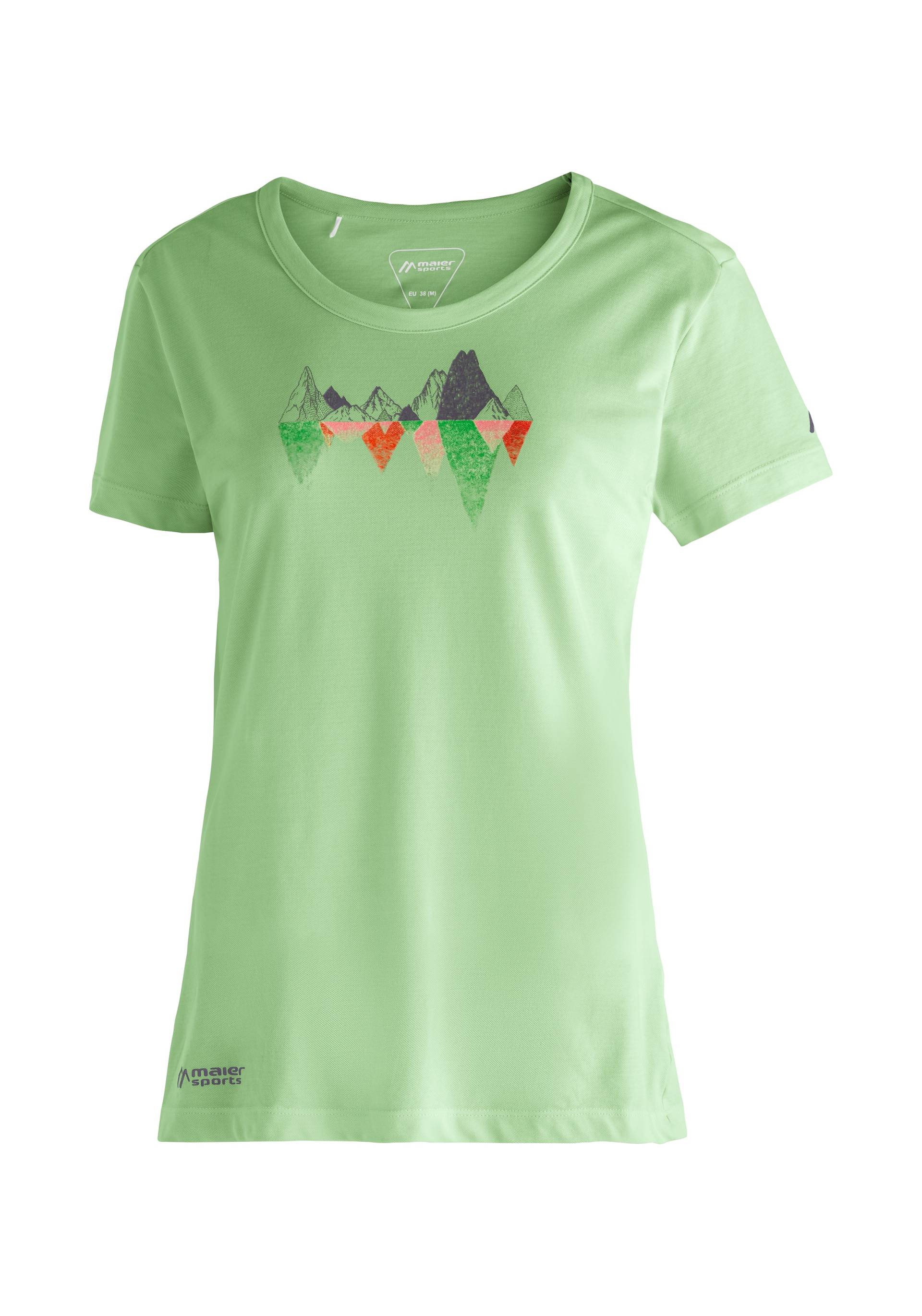 Maier Sports T-Shirt »Tilia Shirt W«, Damen Funktionsshirt, Freizeitshirt mit Aufdruck von Maier Sports