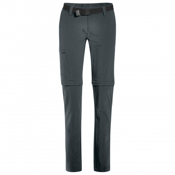 Maier Sports - Women's Inara Slim Zip - Trekkinghose Gr 21 - Short grau von Maier Sports