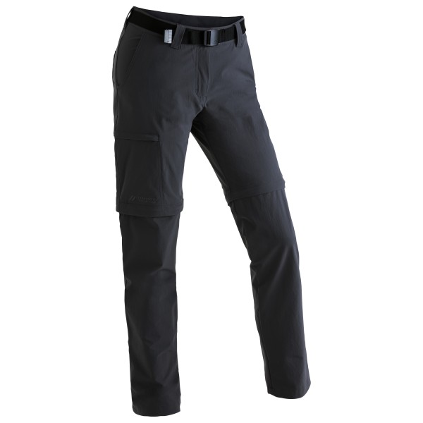 Maier Sports - Women's Inara Slim Zip - Trekkinghose Gr 23 - Short schwarz von Maier Sports