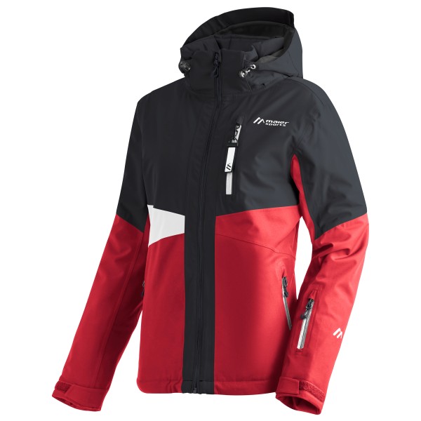 Maier Sports - Women's Vidra - Skijacke Gr 36 - Regular;38 - Regular;40 - Regular;42 - Regular;44 - Regular;46 - Regular;48 - Regular;50 - Regular bunt;rot von Maier Sports