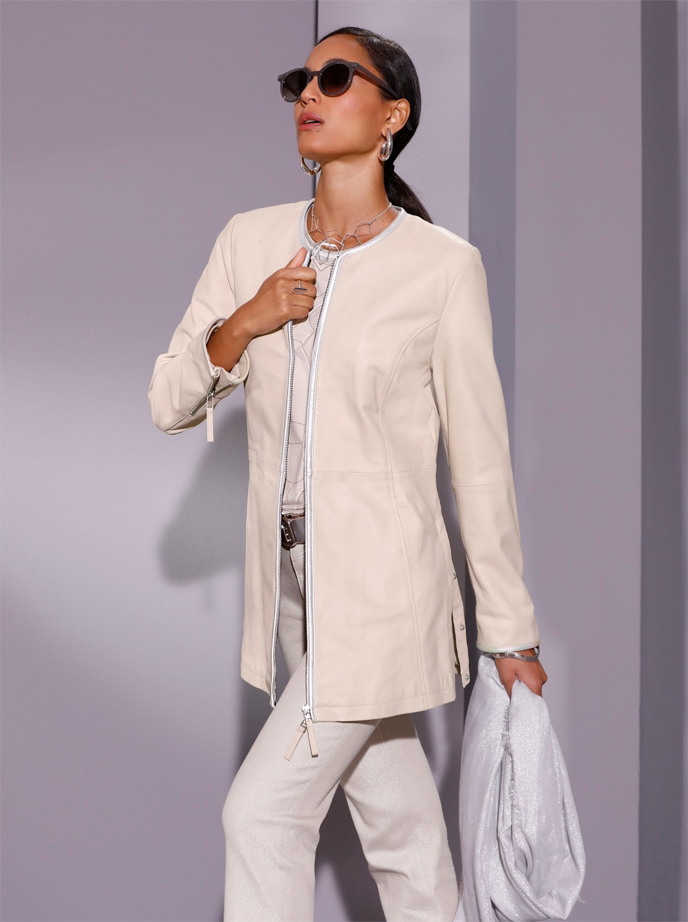 Mainpol Lederblazer »Lammnappa-Lederblazer« Mainpol Lederblazer »Lammnappa-Lederblazer« von Mainpol