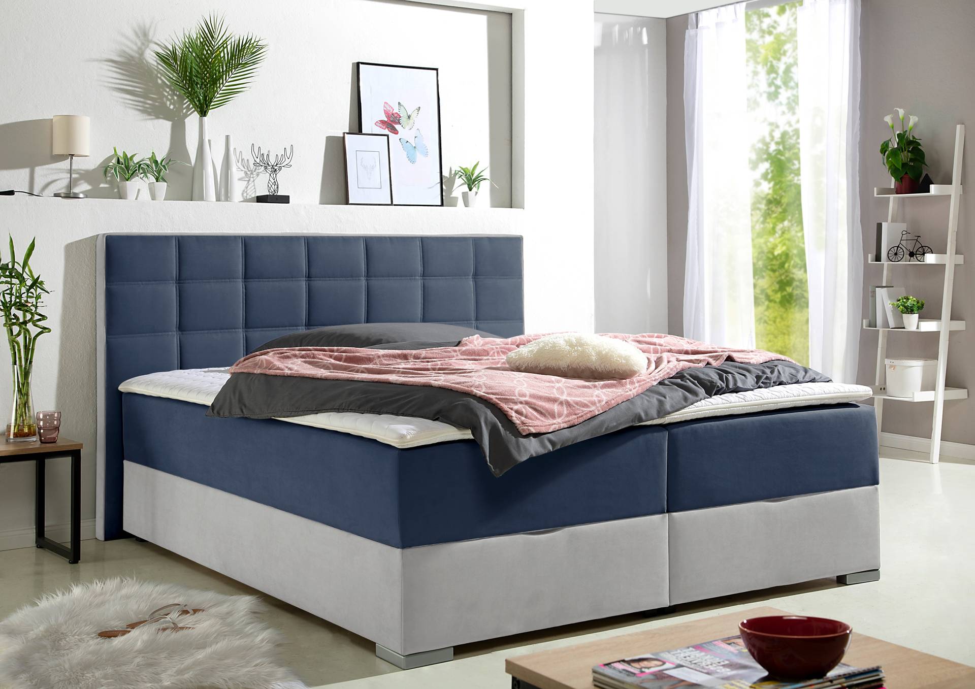 Maintal Boxspringbett, mit Bettkasten und Topper von Maintal