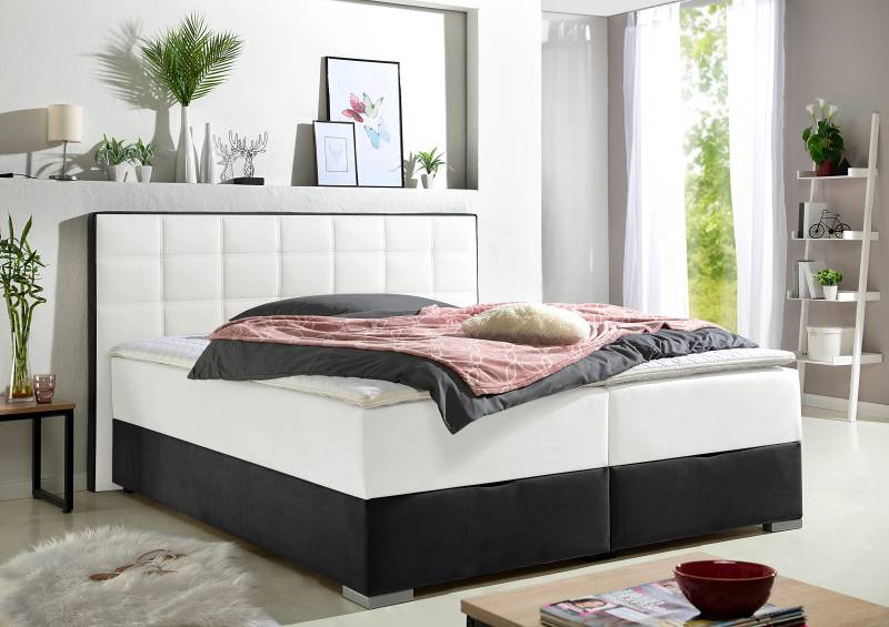 Maintal Boxspringbett, mit Bettkasten und Topper von Maintal