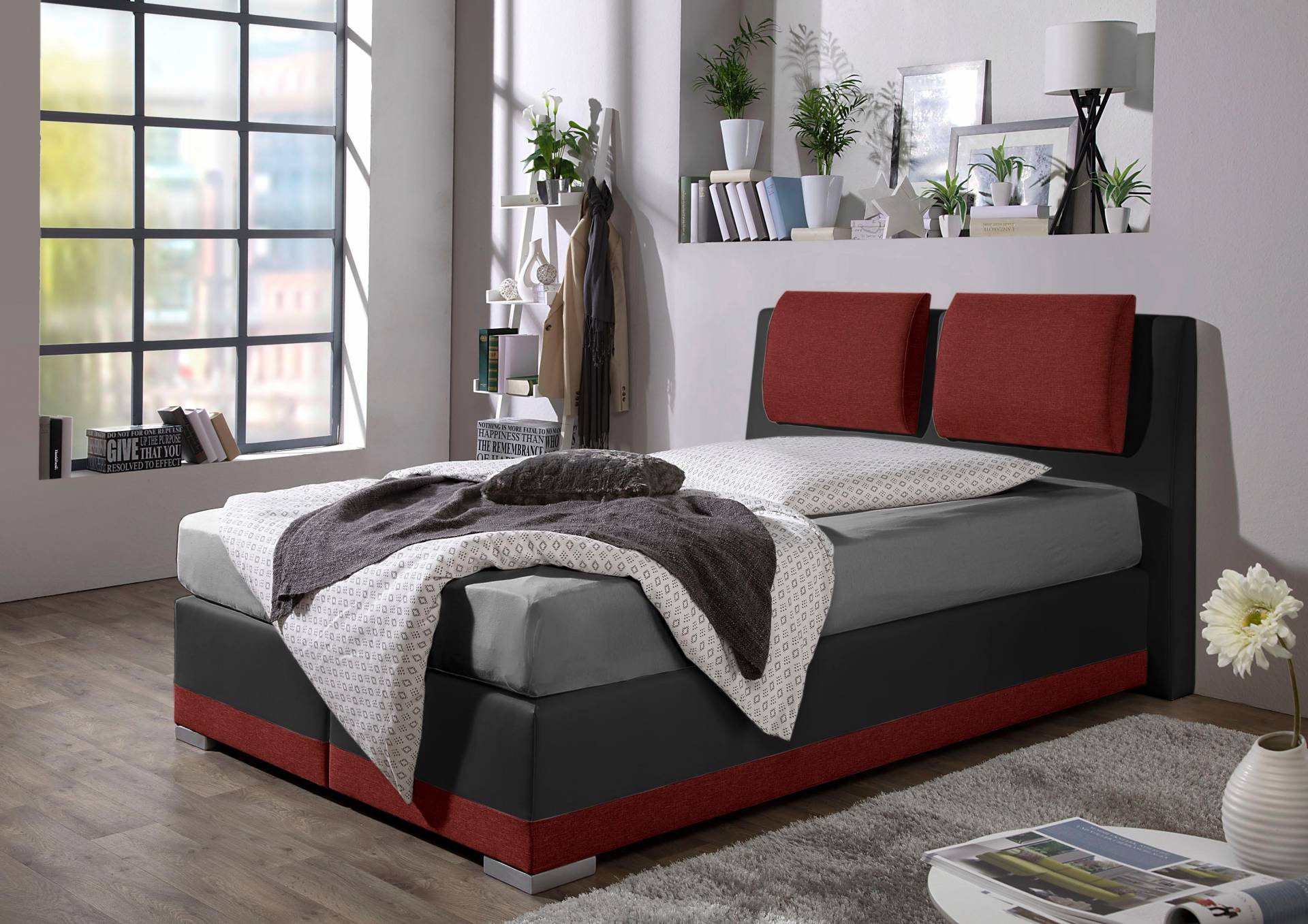 Maintal Boxspringbett, verstellbare Kopfstütze Maintal Boxspringbett, verstellbare Kopfstütze von Maintal