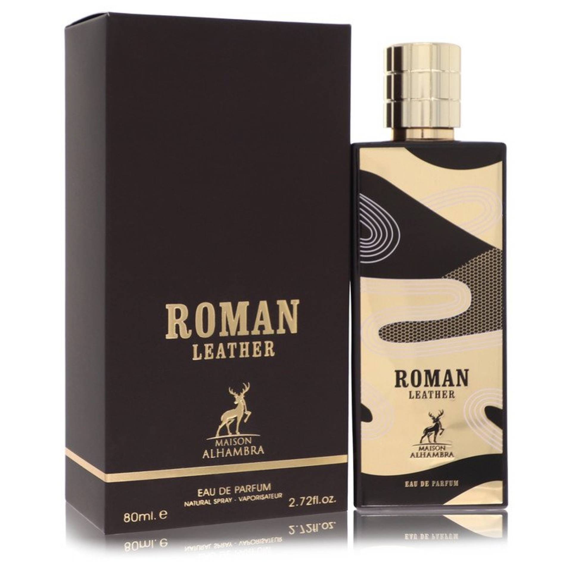 Maison Alhambra Roman Leather Eau De Parfum Spray (Unisex Unboxed) 80 ml von Maison Alhambra