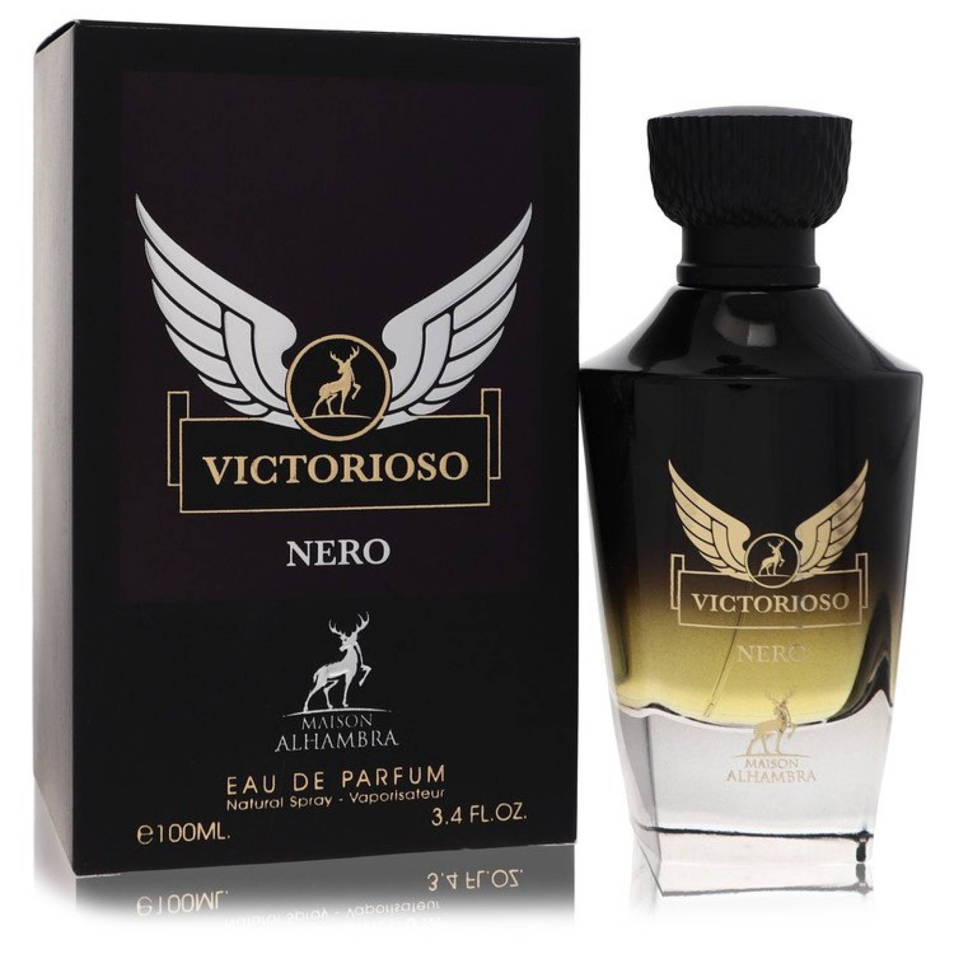 Maison Alhambra Victorioso Nero Eau De Parfum Spray (Unboxed) 101 ml von Maison Alhambra