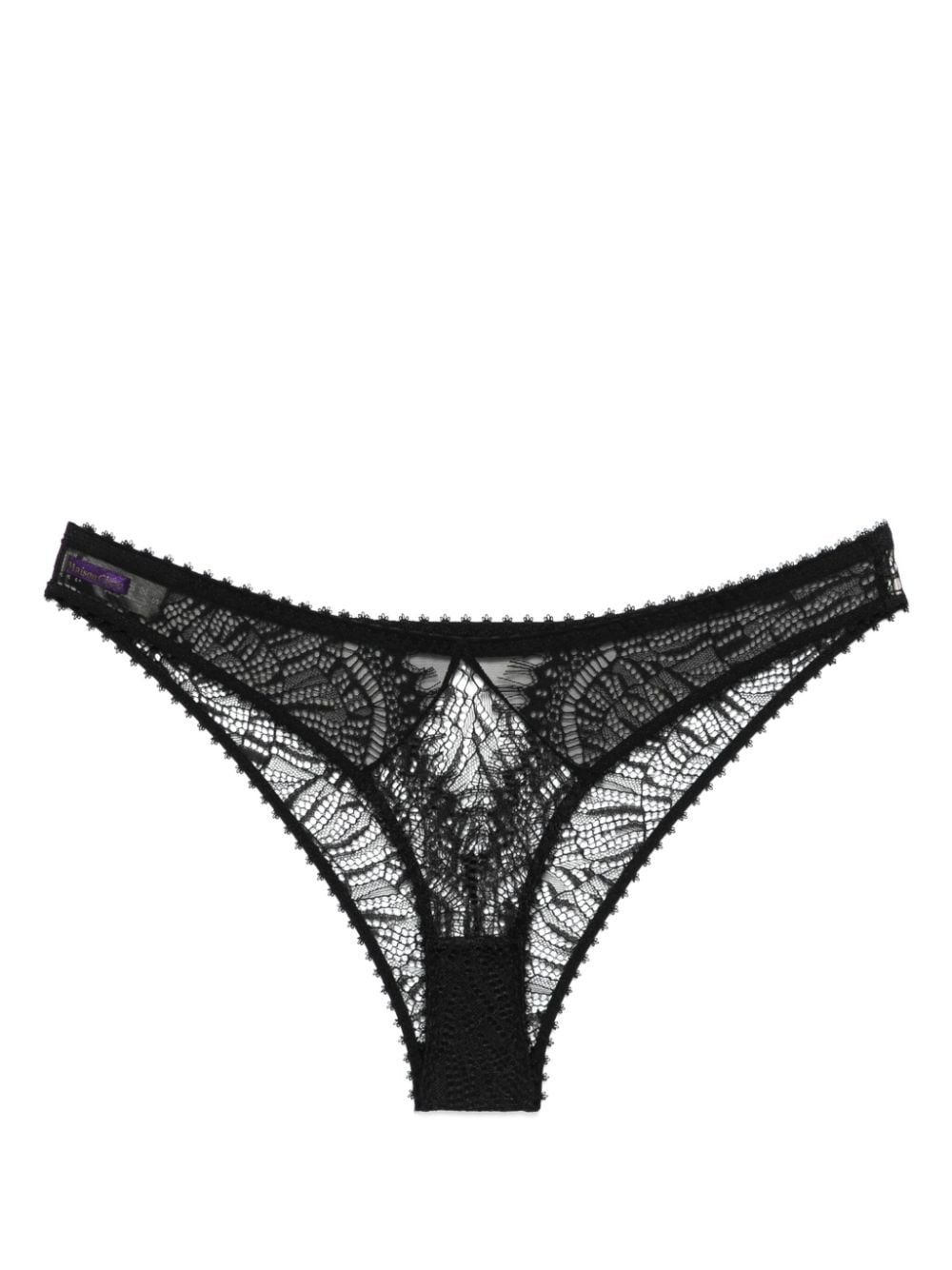 Maison Close Accroche Cœur panties - Black von Maison Close