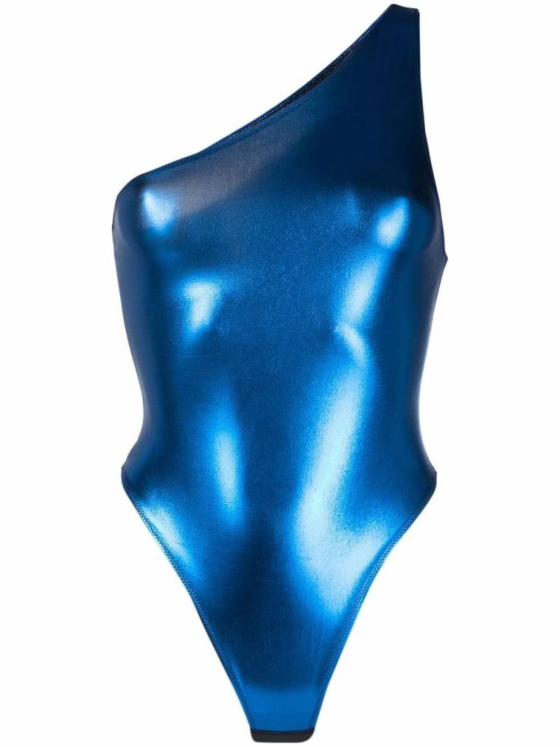 Maison Close Blue Angel asymmetric bodysuit von Maison Close