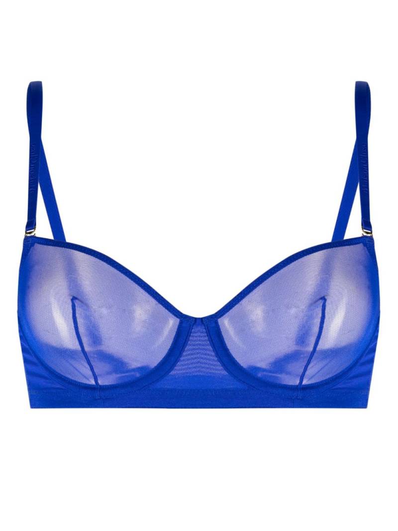 Maison Close Corps à Corps balconette bra - Blue von Maison Close