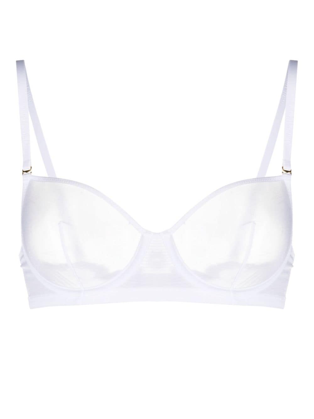 Maison Close Corps à Corps balconette bra - White von Maison Close