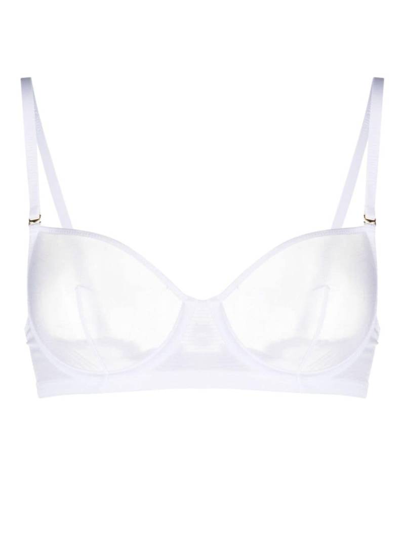 Maison Close Corps à Corps balconette bra - White von Maison Close