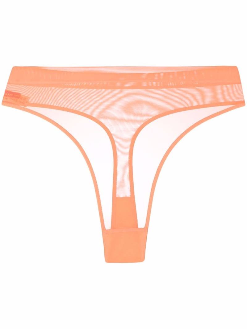 Maison Close Corps à Corps brief thong - Orange von Maison Close