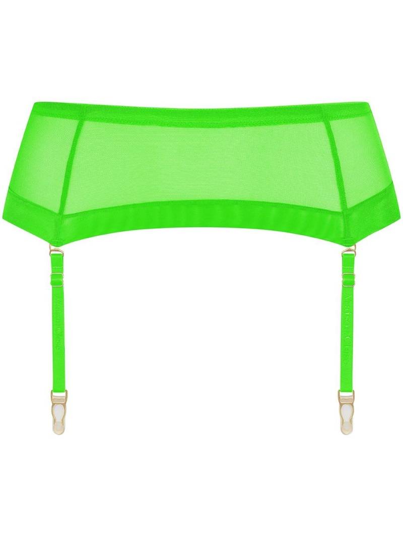 Maison Close Corps à Corps garter belt - Green von Maison Close