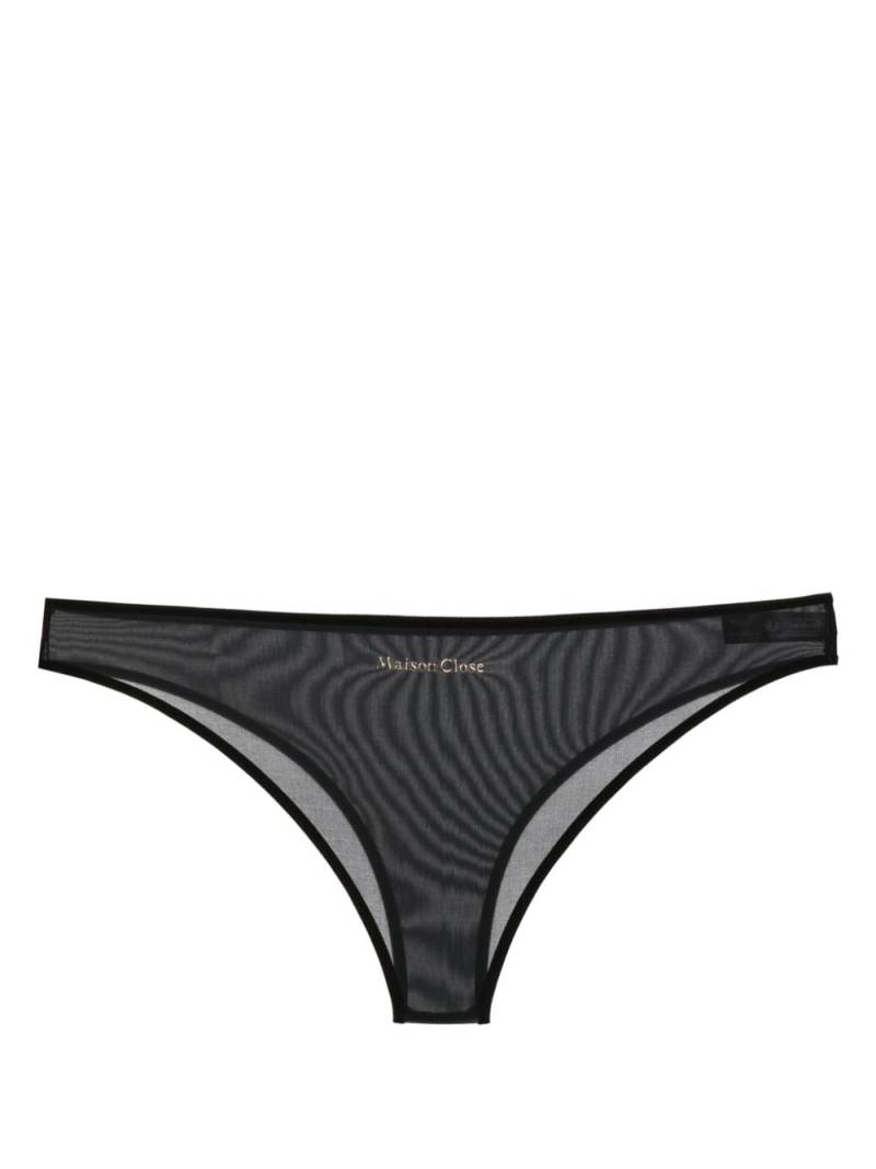 Maison Close Double Sens briefs - Black von Maison Close