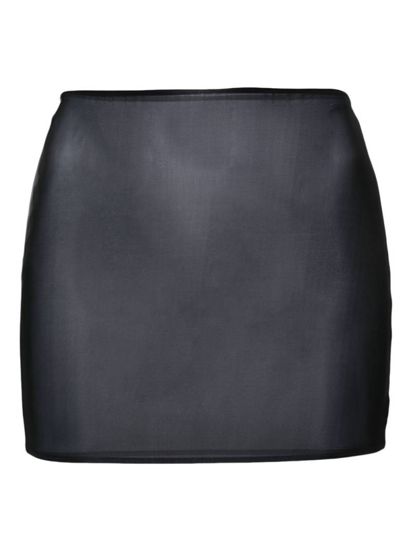 Maison Close Double Sens shapewear skirt - Black von Maison Close