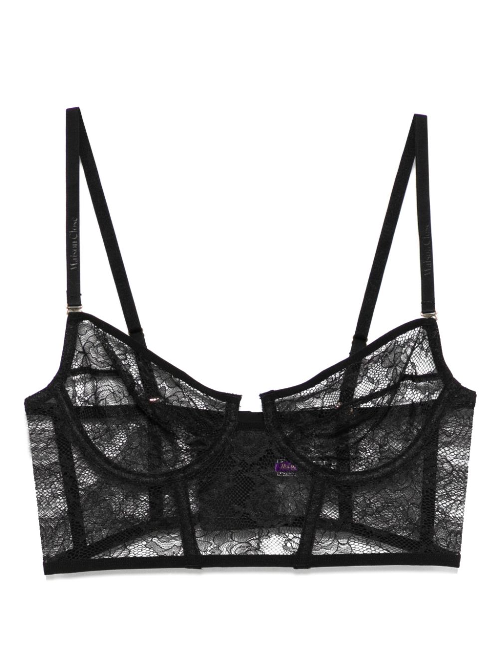 Maison Close Flashback bra - Black von Maison Close