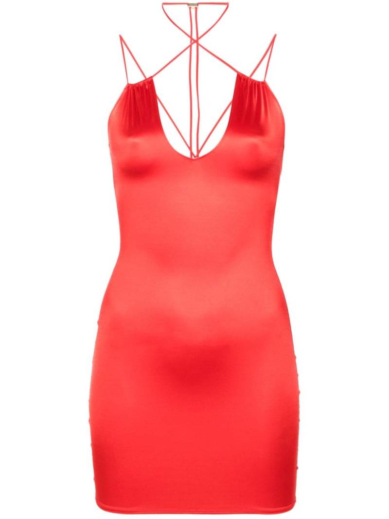 Maison Close French Kiss bodycon minidress - Red von Maison Close