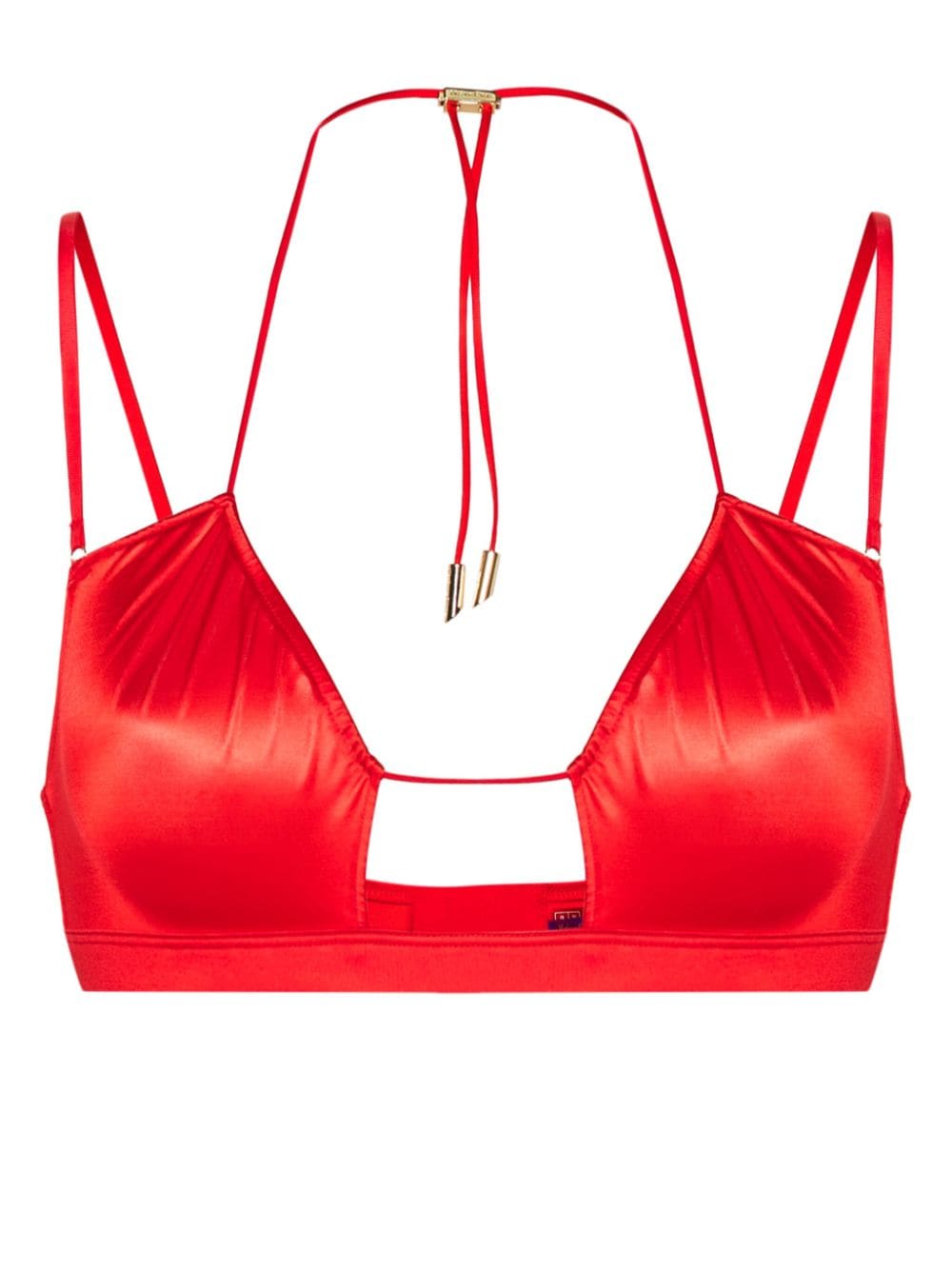 Maison Close French Kiss bralette bra - Red von Maison Close