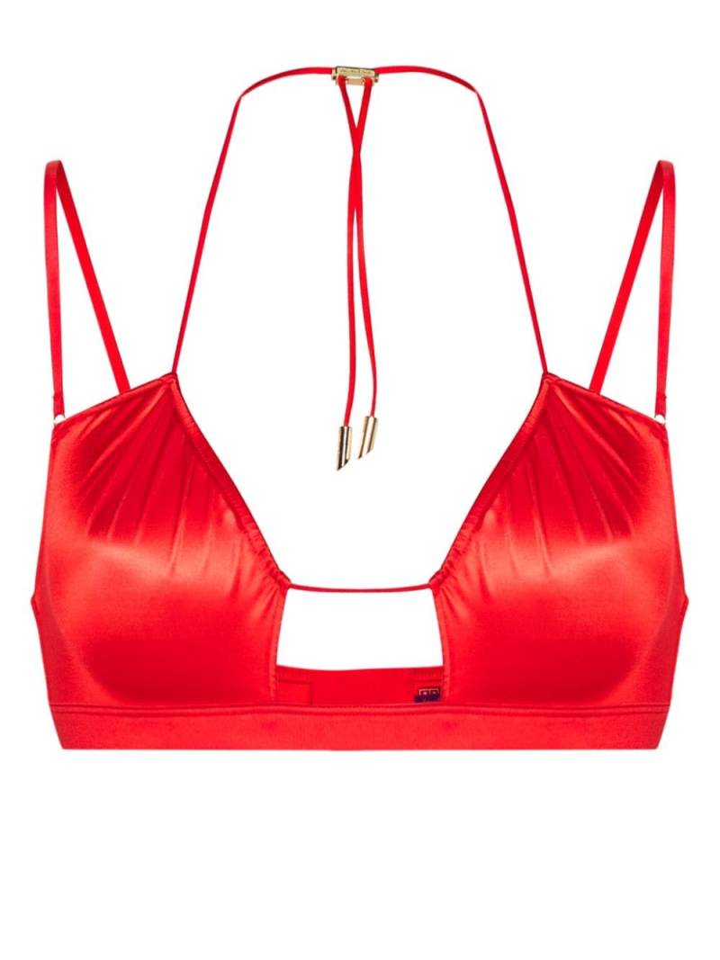 Maison Close French Kiss bralette bra - Red von Maison Close