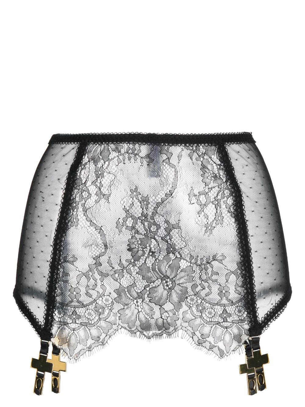 Maison Close Inspiration Divine mini skirt - Black von Maison Close