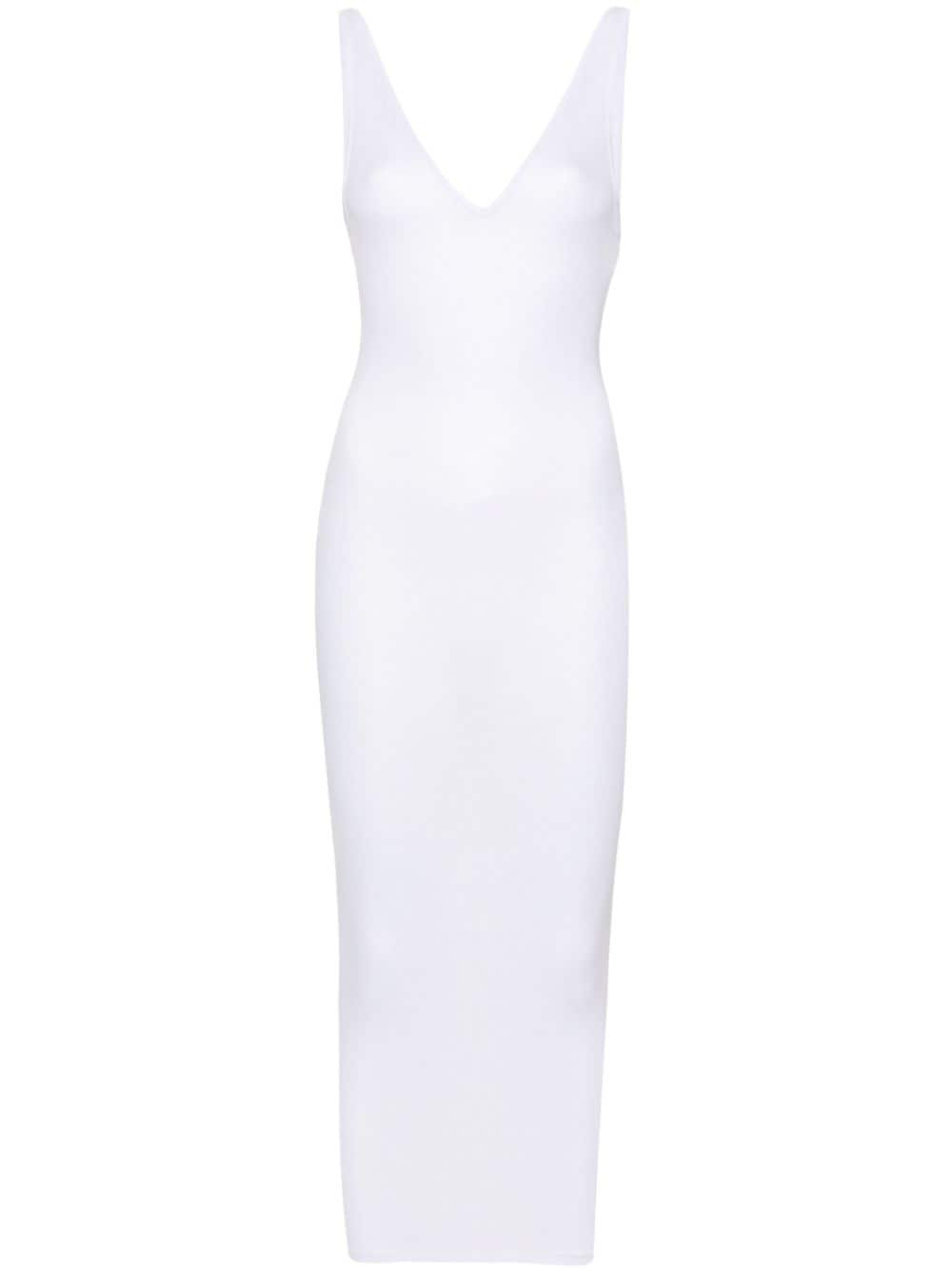 Maison Close La Femme Amazone open-back dress - White von Maison Close