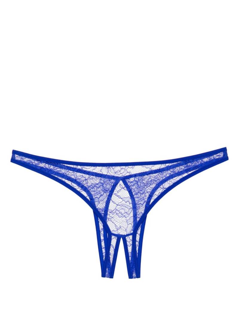 Maison Close Open briefs - Blue von Maison Close