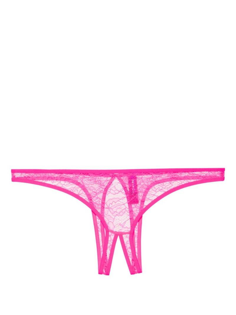 Maison Close Open briefs - Pink von Maison Close