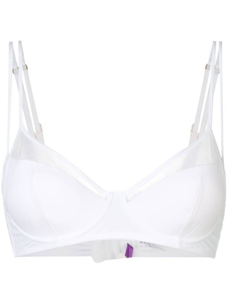 Maison Close Pure Tentation push up bra - White von Maison Close