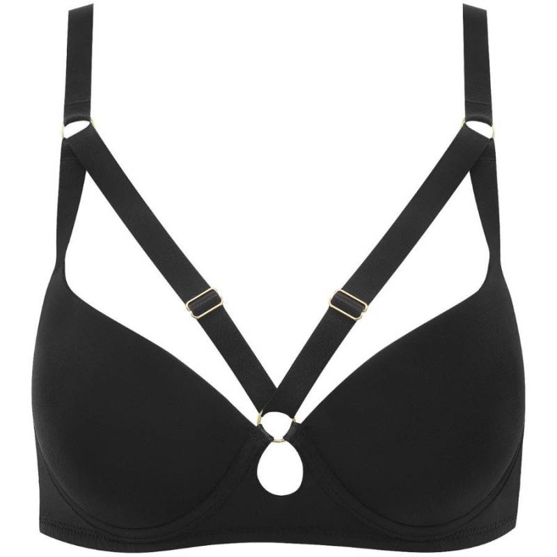 Maison-close Tapage Nocturne - Push-up Black Bh, Schwarz - Amorana von Maison Close