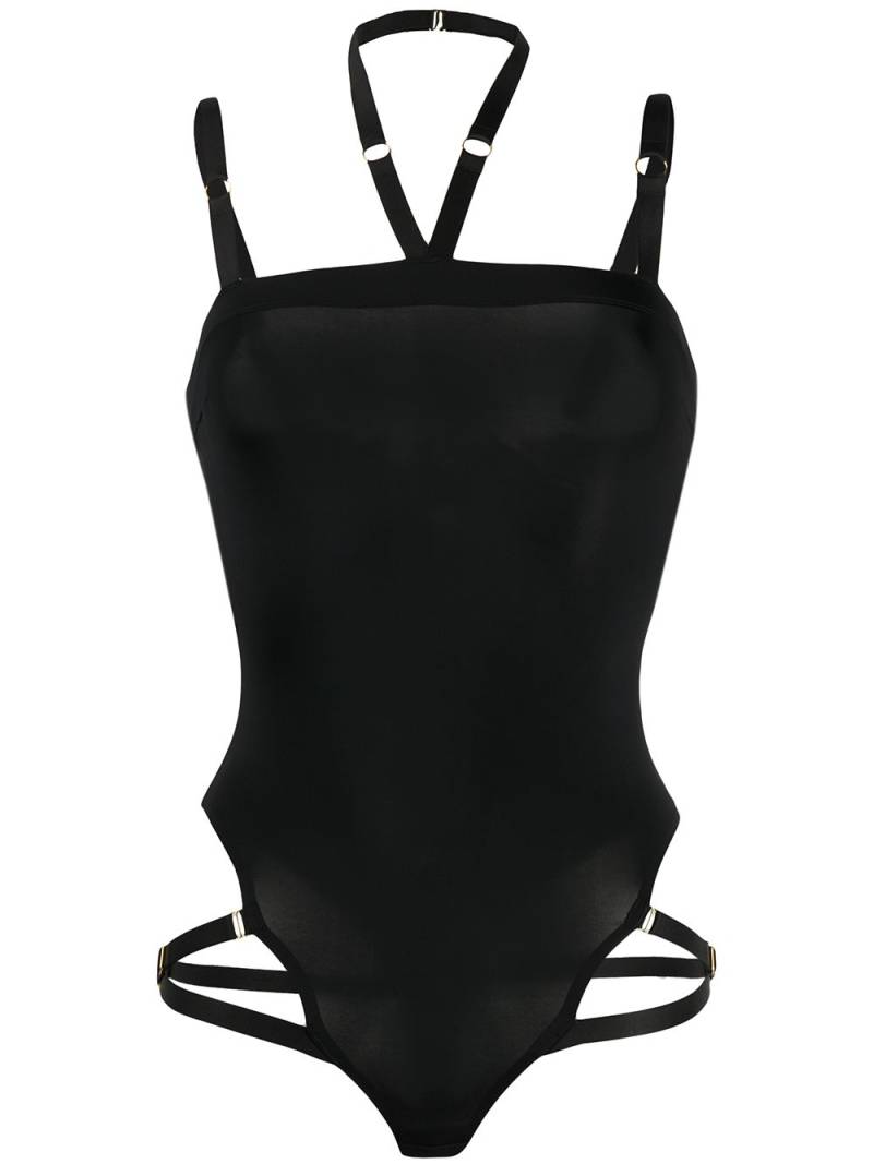 Maison Close Tapage Nocturne thong bodysuit - Black von Maison Close