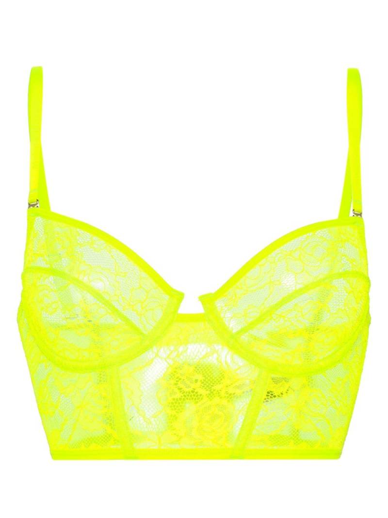 Maison Close half-cup bra - Yellow von Maison Close