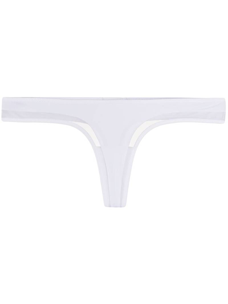 Maison Close high hip thong - White von Maison Close